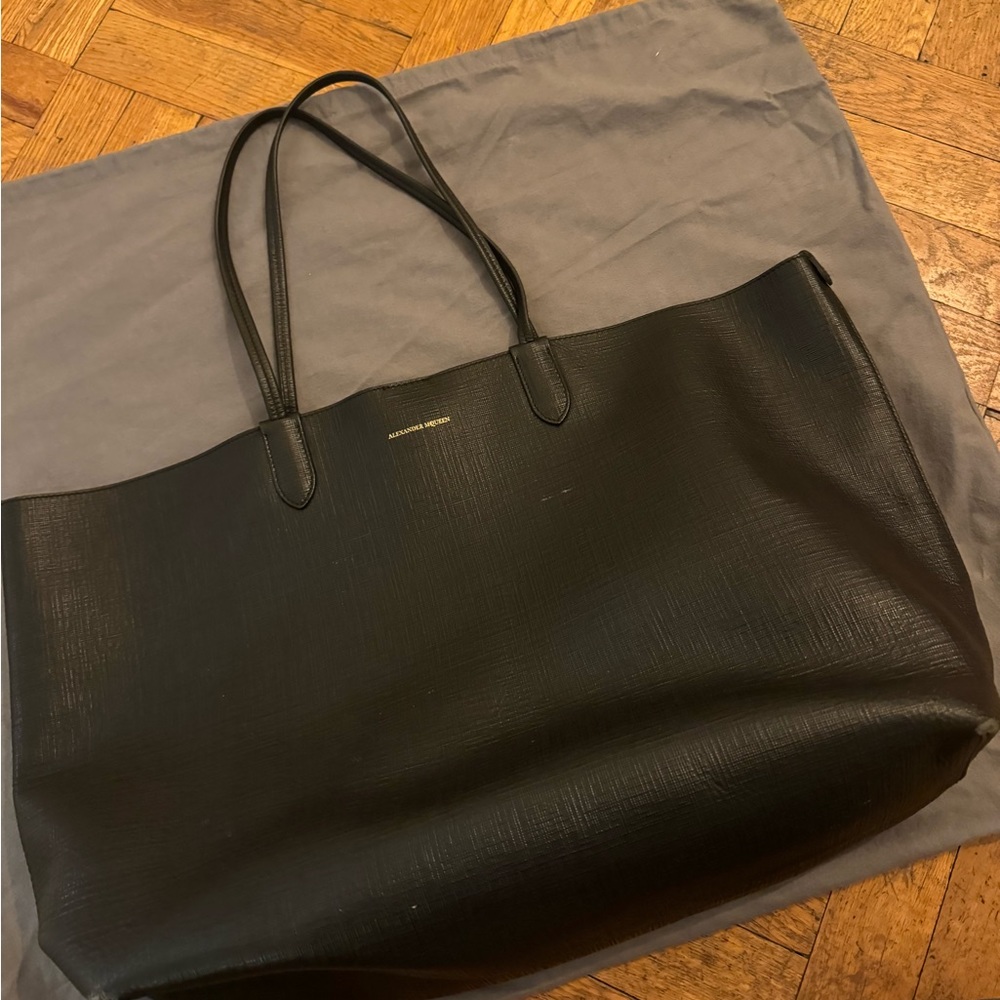 Alexander McQueen black large shopper tote - Picture 5 of 10